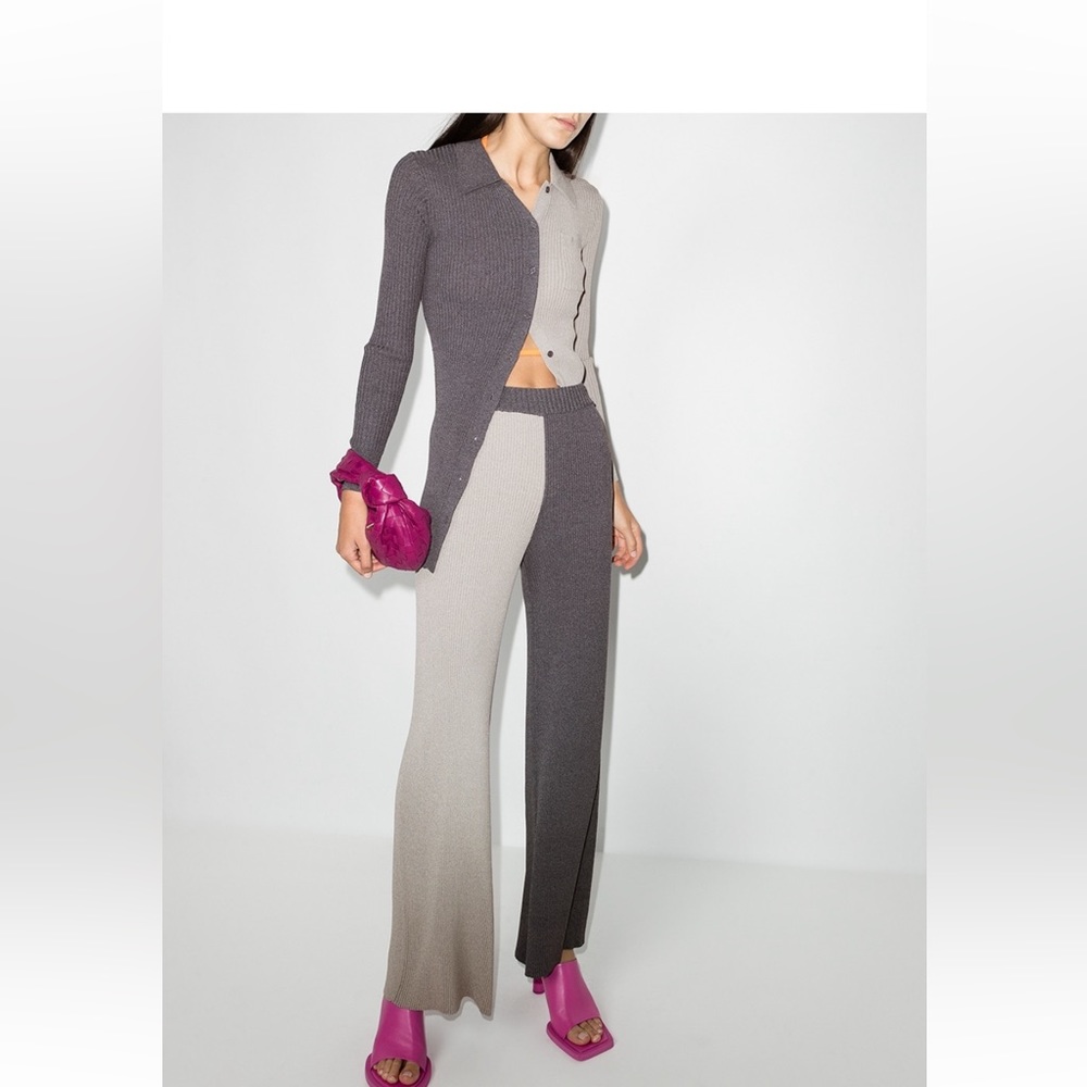 STAUD
Fama two-tone knitted trousers
Size S